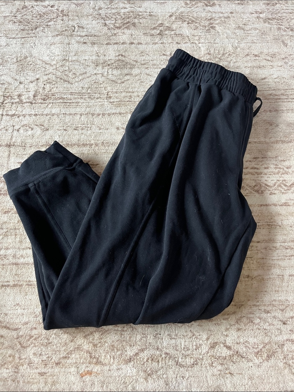 Fleece jogger sweatpants